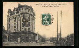 CPA Gargan, Angle De L`Avenue Victor-Hugo Et Boulevard D`Aulnay, Santom  - Other & Unclassified
