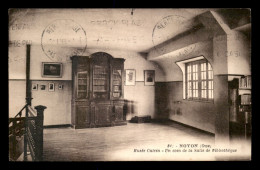 60 - NOYON - MUSEE CALVIN - SALLE DE BIBLIOTHEQUE - Noyon