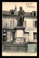 60 - LIANCOURT - STATUE DE FRANCOIS VI, DUC DE LA ROCHEFOUCAULD (1613-1680) ECRIVAIN ET MORALISTE FRANCAIS - Liancourt