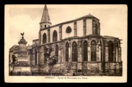 63 - ENNEZAT - EGLISE ET MONUMENT AUX MORTS - Ennezat