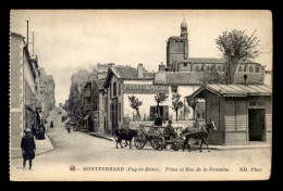 63 - MONTFERRAND - PLACE ET RUE DE LA FONTAINE - Sonstige & Ohne Zuordnung