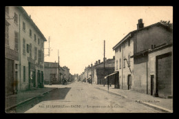 69 - BELLEVILLE-SUR-SAONE - LES QUATRE RUES DE LA CROISEE - Belleville Sur Saone