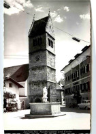 Zell Am See, Stadtbrunnen Und Kirche - Zell Am See