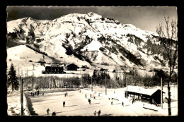 74 - LES CONTAMINES - LA PATINOIRE ET LE MONT JOLY - Les Contamines-Montjoie