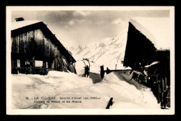 74 - LA CLUSAZ - SPORTS D'HIVER - CHALET DE PLATUIT ET LES ARAVIS  - La Clusaz