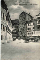 Zell Am See, Marktplatz Mit Kastnerturm Und Hotel Lebzeiter - Zell Am See