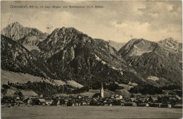 Oberstdorf, Von Nordwesten M.d. Höfats - Oberstdorf