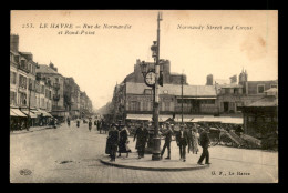 76 - LE HAVRE - RUE DE NORMANDIE ET ROND-POINT - Non Classés