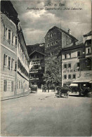 Zell Am See, Marktplatz Mit Kastnerturm Und Hotel Lebzeiten - Zell Am See