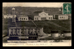 77 - CHAMPAGNE-SUR-SEINE - VUE GENERALE DE L'USINE SCHNEIDER ET CIE - Champagne Sur Seine