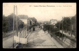 77 - LAGNY -THORIGNY-POMPONNE - LA GARE DE CHEMIN DE FER - Lagny Sur Marne