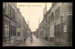 77 - NANGIS - RUE DE LA GARE - Nangis