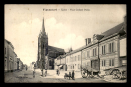 80 - VIGNACOURT - L'EGLISE - PLACE GODARD DUBUC - Vignacourt