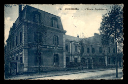 91 - DOURDAN - L'ECOLE SUPERIEURE - Dourdan