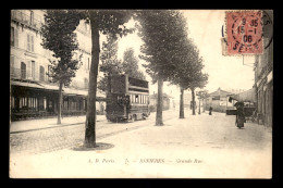 92 - ASNIERES - GRANDE RUE - Asnieres Sur Seine