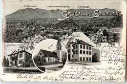 Gruss Aus Sevelen - Litho - Sonstige & Ohne Zuordnung