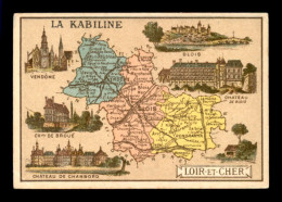 CHROMOS - LA KABILINE TEINTURE - DEPARTEMENT DU LOIR-ET-CHER - FORMAT 9.8 X 6.8 CM - Other & Unclassified