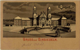 Gruss Aus Einsiedeln - Litho - Einsiedeln