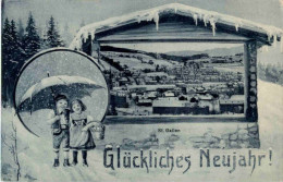 St. Gallen - Glückliches Neujahr - St. Gallen