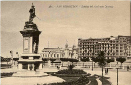 San Sebastian - Estatua Del Almirante - Guipúzcoa (San Sebastián)