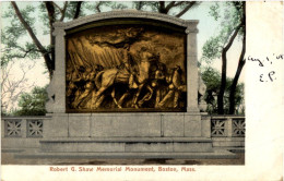 Boston - Robert G. Shaw Memorial Monument - Boston