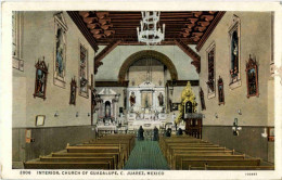 C. Juarez - Interior Church Of Guadalupe - Mexiko