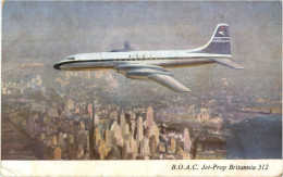 BOAC Jet Prop Britannia 312 - 1946-....: Modern Tijdperk