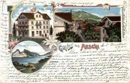 Gruss Aus Aeschi - Litho - Aeschi Bei Spiez