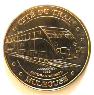 Monnaie De Paris 68. Mulhouse. Cité Du Train - Autorail Bugatti 2013 - 2013