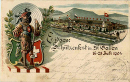 St. Gallen - Eidgen. Schützenfest 1904 - San Gallo