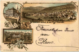 Gruss Aus Langnau - Litho - Langnau Im Emmental