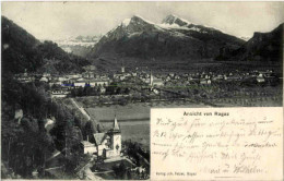 Ansicht Von Ragaz - Bad Ragaz