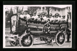 AK Bad Tölz, Leonhardifahrt, Sauersberger Truhenwagen  - Bad Tölz