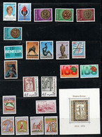 Luxembourg ,Luxemburg 1974 KOMPLETT,  Mi 876-898,  Complete Year , NEUF**. POSTFRISCH - Años Completos