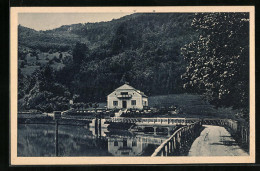 AK Bad Trencin-Teplitz, Café Und Restaurant Kiosk  - Slowakije