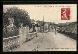 CPA Chelles, Entrée Du Village Venant De Pierrefonds  - Pierrefonds