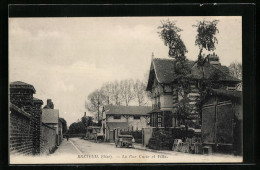 CPA Breteuil, La Rue Curie Et Villa  - Breteuil