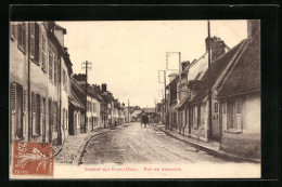 CPA Breteuil-sur-Noye, Rue De Beauvais, Vue De La Rue  - Breteuil