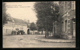 CPA Breteuil-Ville, Avenue De La Gare  - Breteuil