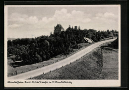 AK Mindelheim, Strassenpartie Mit Der Mindelburg  - Mindelheim