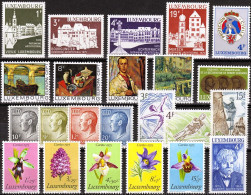 Luxembourg ,Luxemburg 1975 KOMPLETT,  Mi 899-921 ,  Complete Year , NEUF**. POSTFRISCH - Full Years