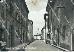 Bn570 Cartolina S.angelo In Vado Corso Garibaldi Provincia Di Pesaro - Pesaro