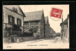 CPA Gouvieux, La Bibliothèque  - Gouvieux