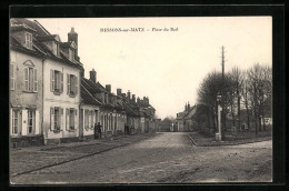 CPA Ressons-sur-Matz, Place Du Bail  - Ressons Sur Matz