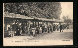 CPA Formerie, La Marché Aux Veaux  - Formerie