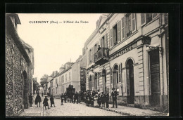 CPA Clermont, L`Hôtel Des Postes  - Clermont