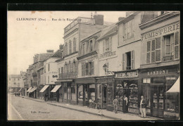 CPA Clermont, Rue De La République, Vue De La Rue  - Clermont