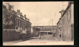 CPA Bornel, Rue Pasteur, Vue De La Rue  - Sonstige & Ohne Zuordnung