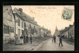 CPA Hardivillers, La Rue St-Pierre, Vue De La Rue  - Sonstige & Ohne Zuordnung