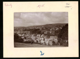 Fotografie Brück & Sohn Meissen, Ansicht Sebnitz, Panorama Der Ortschaft Von Der Bergstrasse Gesehen  - Places